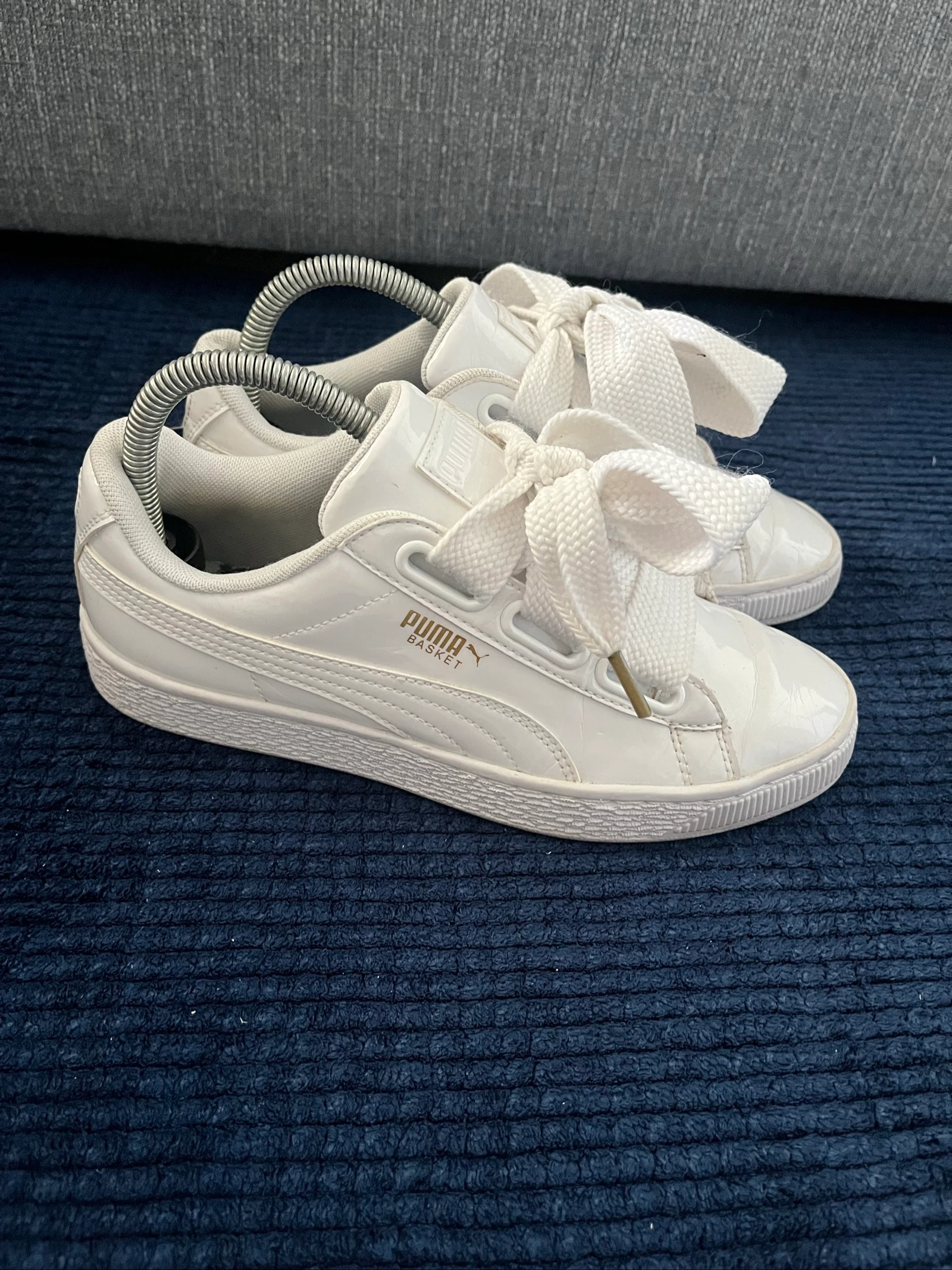 White Puma Sneakers For Women Size 37.5 – photo 3